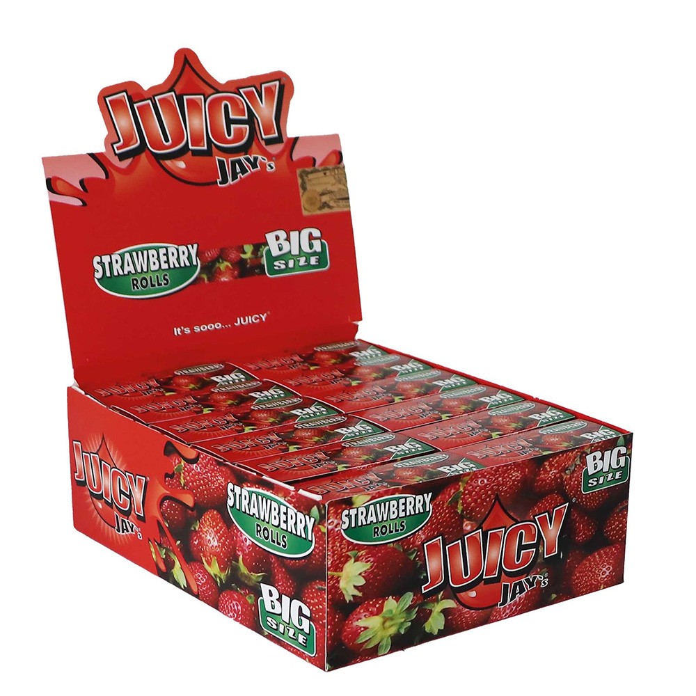 Juicy Jay Strawberry Rolls • 24pcs