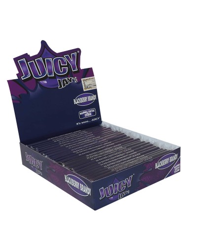 JUICY JAYs Blackberry KS Slim Papers • 24 pcs