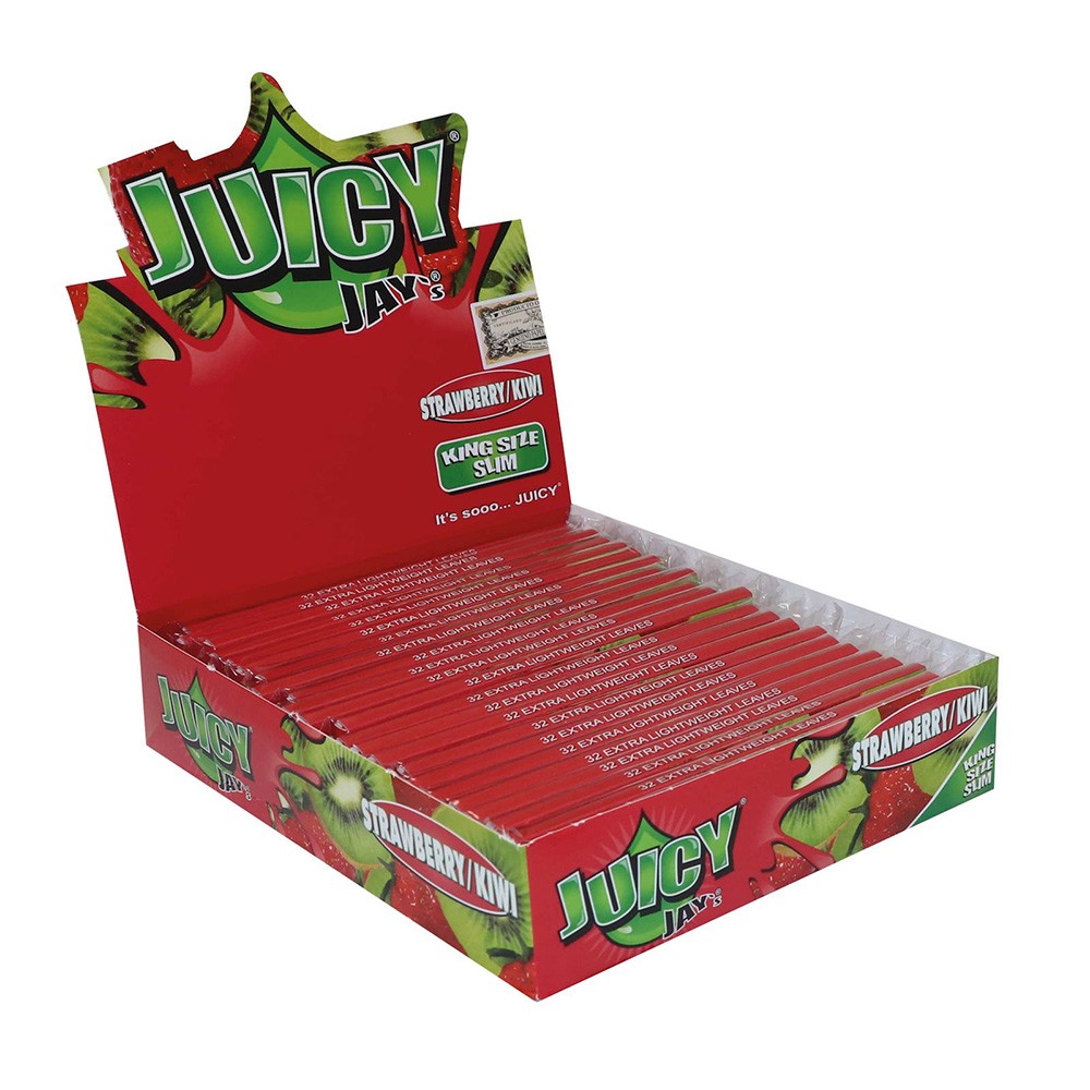 JUICY JAYs Strawberry-Kiwi Papers • 24 stuks