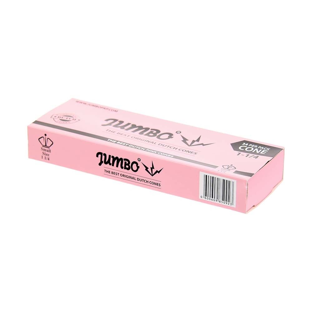 Jumbo pink cones small • 1-1/4 • box/34