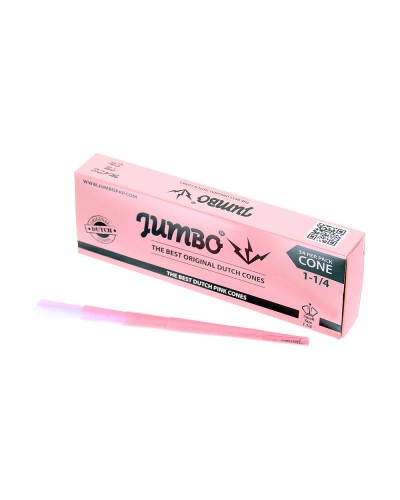 Jumbo pink cones small • 1-1/4 • box/34