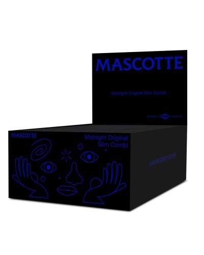 Mascotte Midnight Combi Slim • with Magnet • 26pks • 34BlackTips