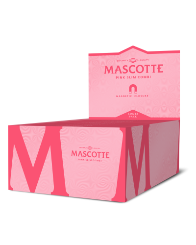 Mascotte Pink Combi KS Slim With Magnet • 26 pks/34tips