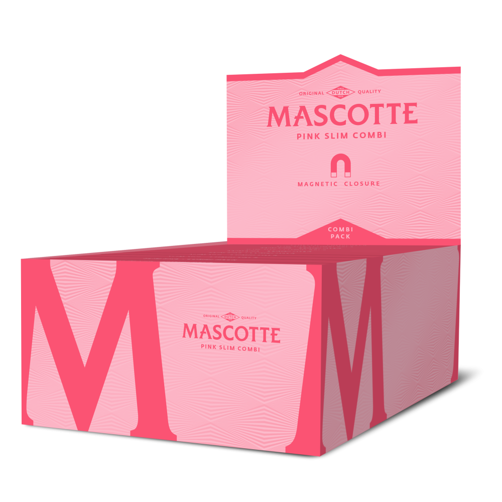 Mascotte Pink Combi KS Slim With Magnet • 26 pks/34tips
