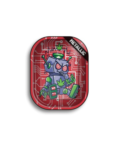 Metal Rolling Tray • 420 Robot • 3/4 • 140 mm x 180 mm