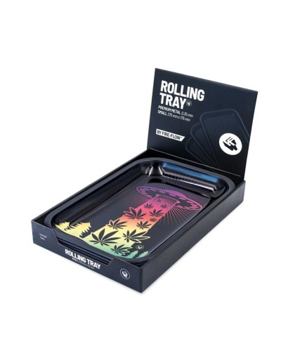 Metal Rolling Tray • 420 • Ufo Gradient • (275 mm x 175 mm)