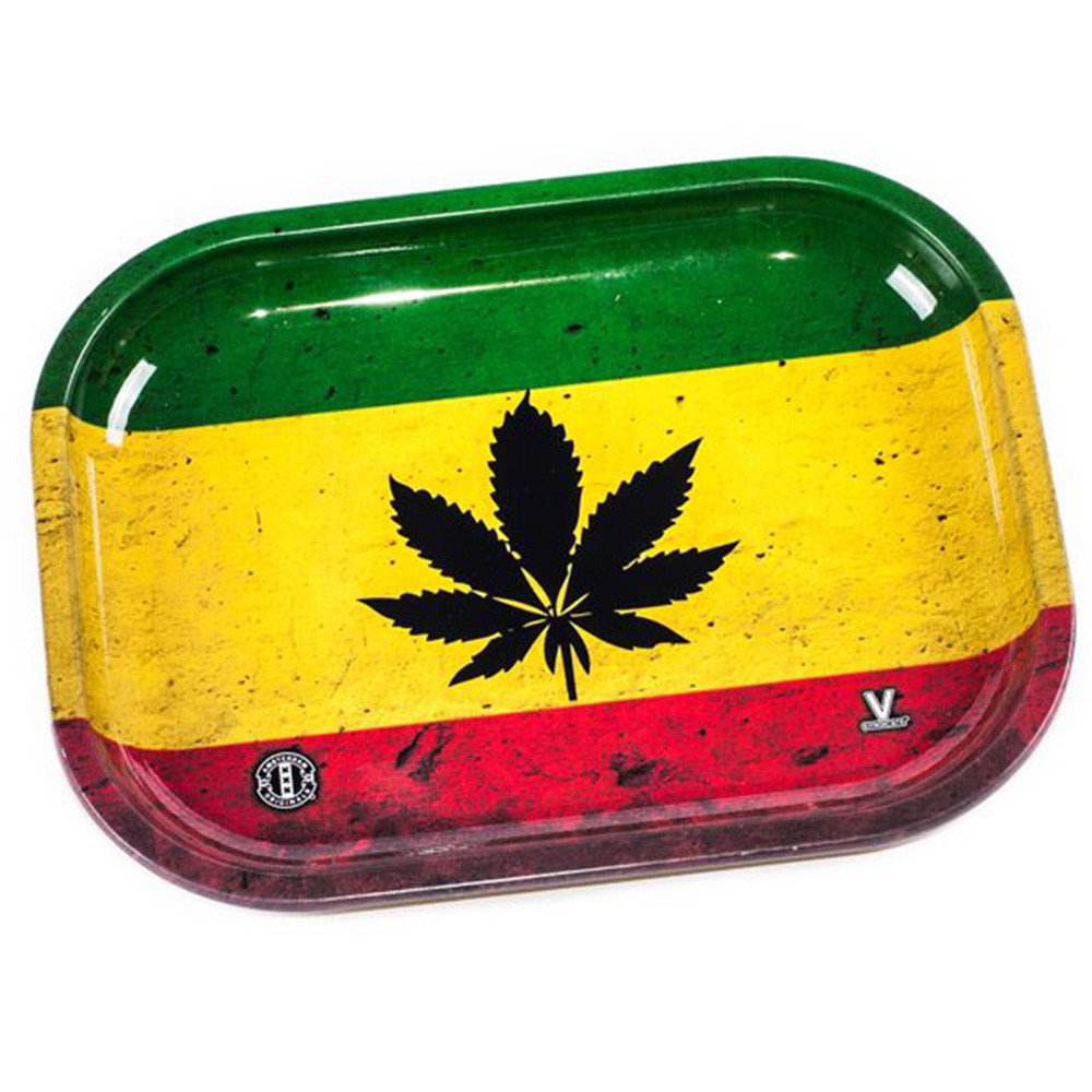 Rasta Leaf Rolling Tray • 18L