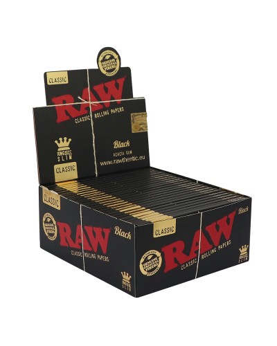 RAW Black KS Slim • 50pks/32L