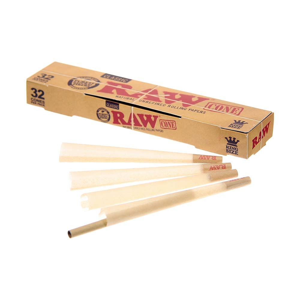 RAW Classic Cones • King Size 109mm • KS • 32 stuks