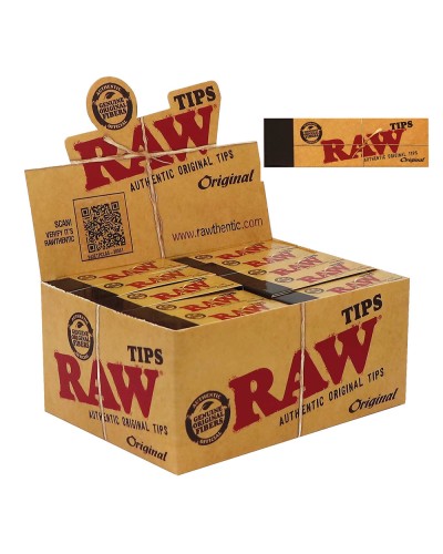 RAW TIPS • 17mm • 50 Tips/Booklet • 50 stuks