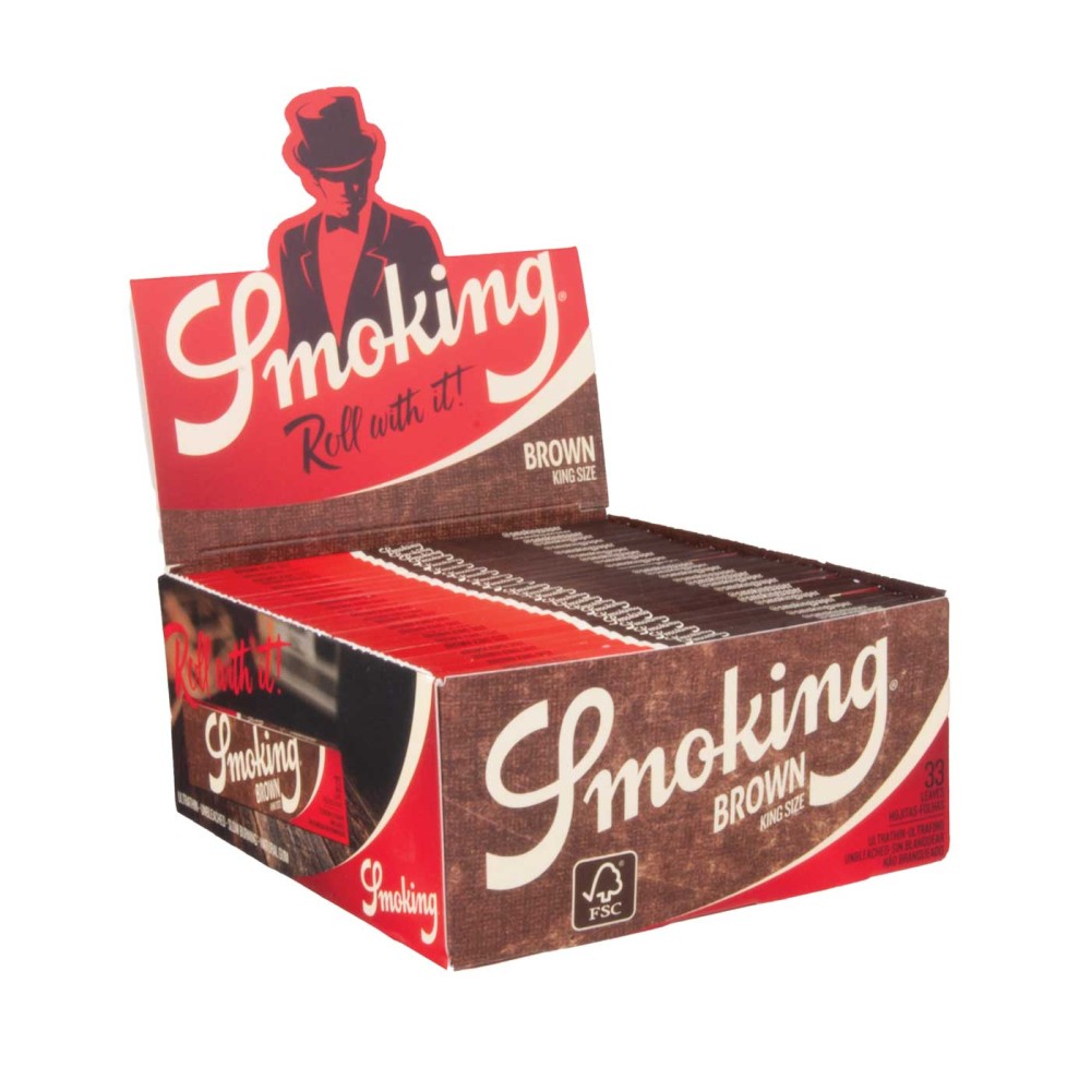 Smoking KS • Brown • 50pcs