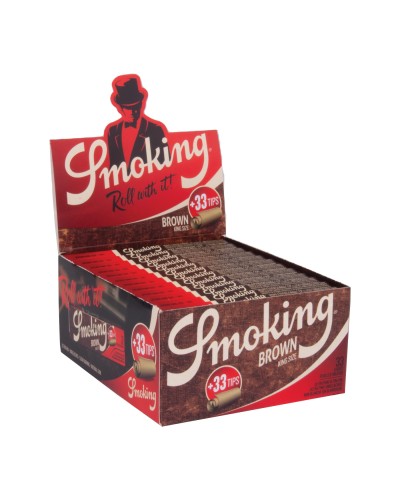 Smoking Brown KS And TIPS • 24 pcs