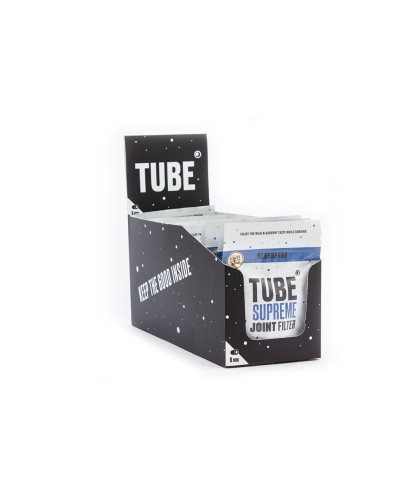 Tube supreme joint filter • 6mm • Blueberry display • 10x50pcs