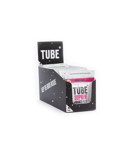 Tube supreme joint filter • 6mm • Bubblegum display • 10x50pcs