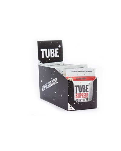 Tube supreme joint filter • 6mm • Strawberry display • 10x50pcs
