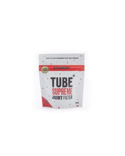 Tube supreme joint filter • 6mm • Strawberry display • 10x50pcs