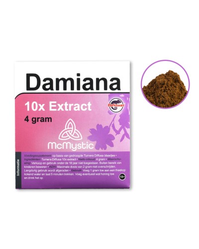 Damiana 10X Extract • 4 gram