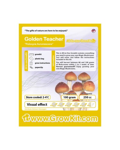 Golden Teacher Growkit • 250 cc
