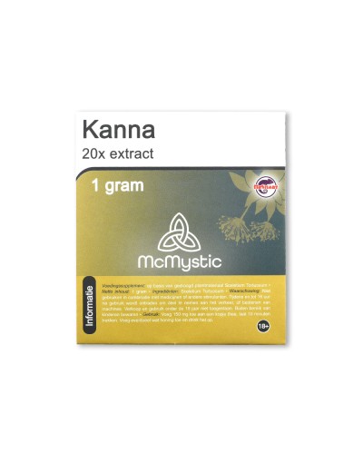 Kanna 20x extract • 1 gram