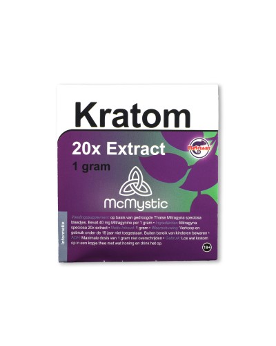 Kratom 20X Extract • 1 gram