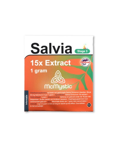 Salvia Mystic 15X Extract • 1 gram