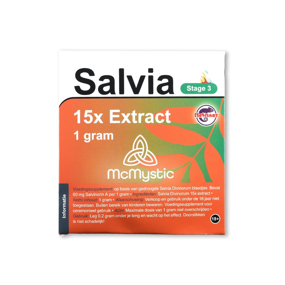 Salvia Mystic 15X Extract • 1 gram