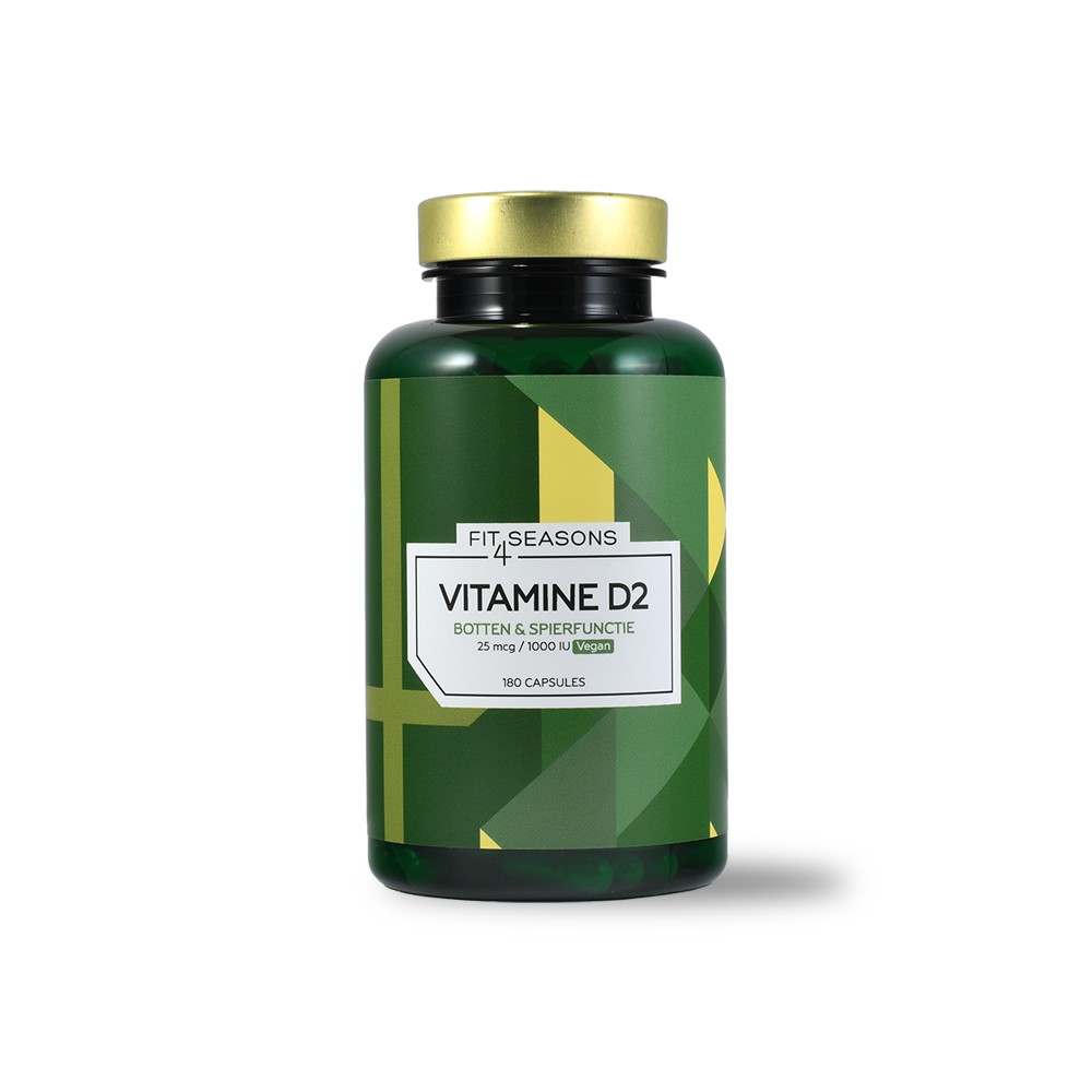Vitamine D2 • 180 capsules