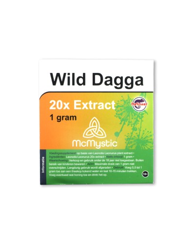Wild Dagga 20X Extract • 1 gram
