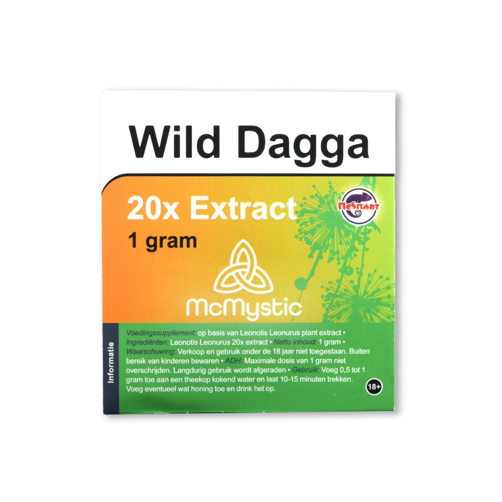 Wild Dagga 20X Extract • 1 gram