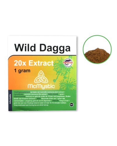 Wild Dagga 20X Extract • 1 gram