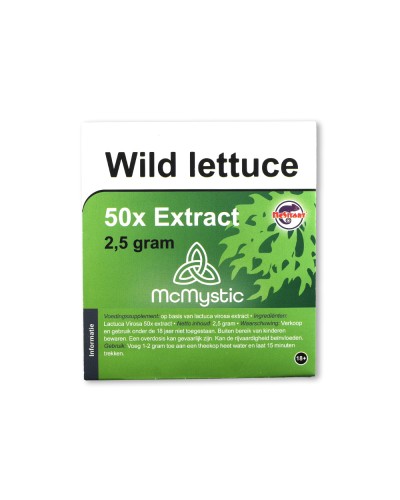 Wild Lettuce 50X Extract • 2