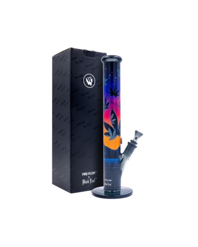 Fire-Flow x Black Leaf • Glass Bong Leaves 37 3/4 • 40cm